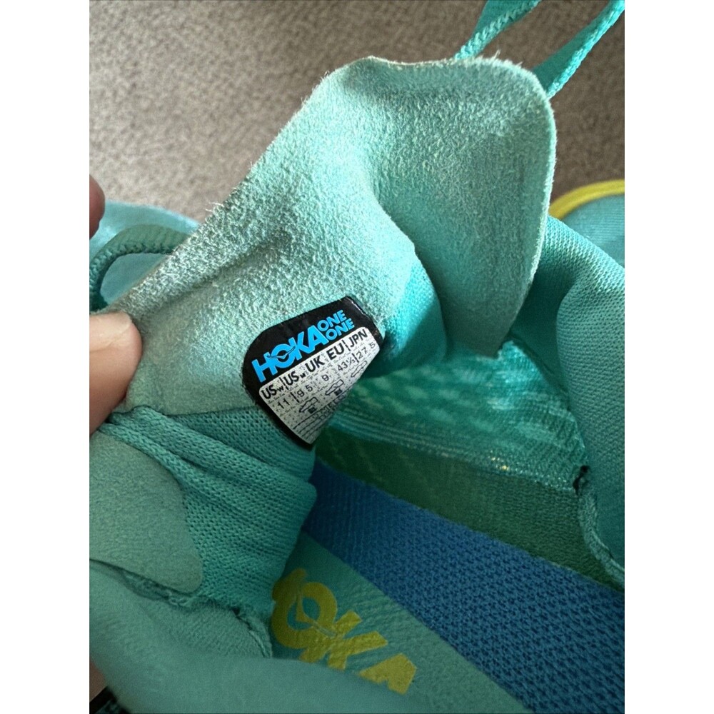 HOKA Cielo X MD Running Shoes Spikes US Men’s 9.5 US / Teal Unisex - Picture 7 of 7